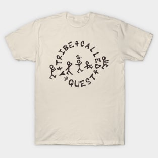 Retro Tribe - brown pencil T-Shirt